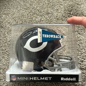 MIKE DITKA  Chicago Bears  Authentic Riddell NFL  Throwback Mini Helmet